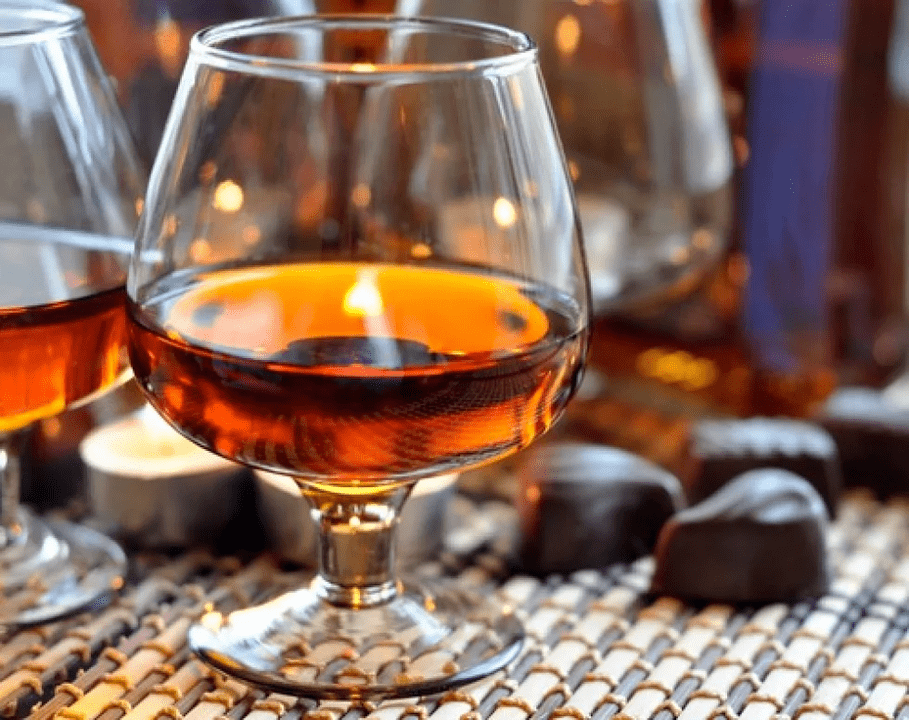 Dérivation des parasites à l'aide de cognac